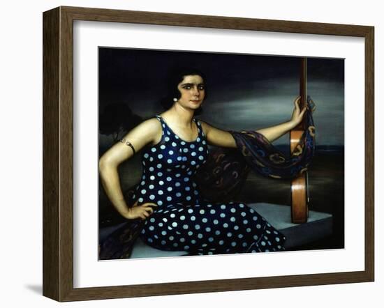 Pastora Imperio, Ca. 1922-Julio Romero de Torres-Framed Giclee Print