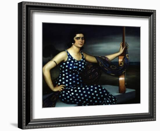 Pastora Imperio, Ca. 1922-Julio Romero de Torres-Framed Giclee Print