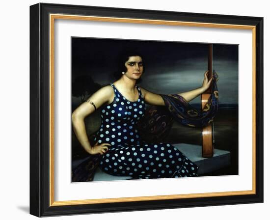 Pastora Imperio, Ca. 1922-Julio Romero de Torres-Framed Giclee Print