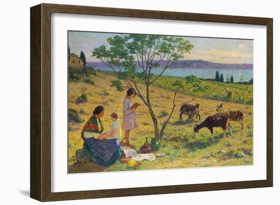 Pastoral (Bucolique), Ca. 1932-Henri Martin-Framed Giclee Print