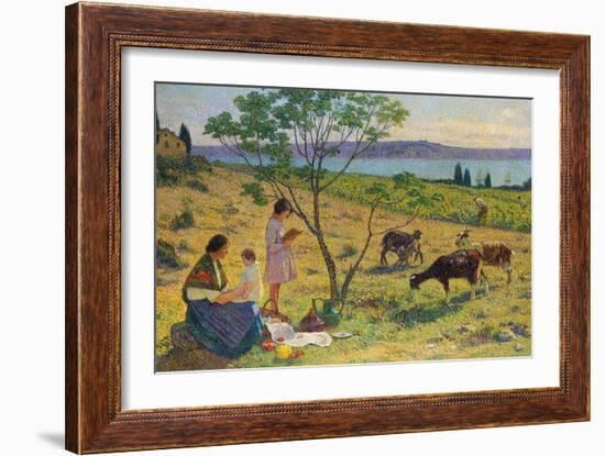 Pastoral (Bucolique), Ca. 1932-Henri Martin-Framed Giclee Print