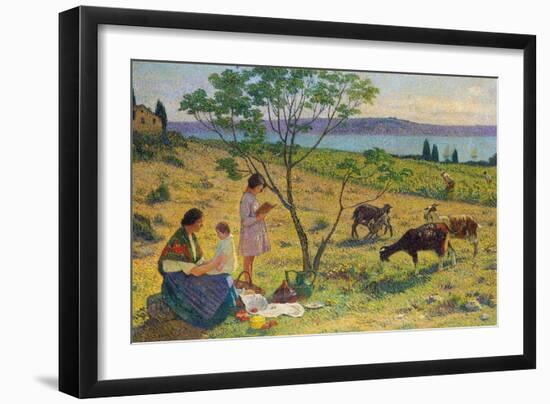 Pastoral (Bucolique), Ca. 1932-Henri Martin-Framed Giclee Print