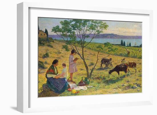 Pastoral (Bucolique), Ca. 1932-Henri Martin-Framed Giclee Print