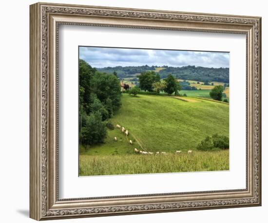 Pastoral Countryside V-Colby Chester-Framed Photographic Print