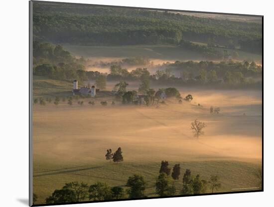 Pastoral Farm, Loudon County, Virginia, USA-Kenneth Garrett-Mounted Photographic Print