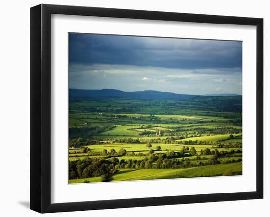 Pastoral Fields, Near Clonea, County Waterford, Ireland-null-Framed Photographic Print