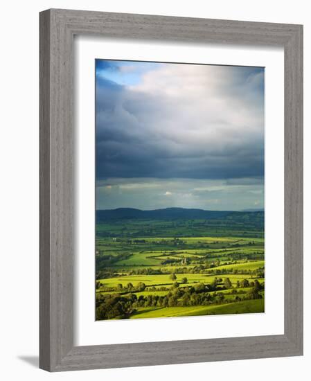 Pastoral Fields, Near Clonnee, County Waterford, Ireland-null-Framed Photographic Print