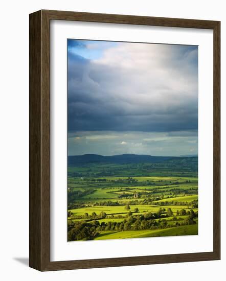 Pastoral Fields, Near Clonnee, County Waterford, Ireland-null-Framed Photographic Print