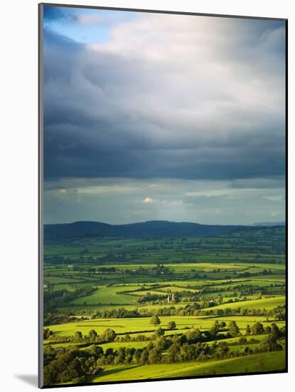 Pastoral Fields, Near Clonnee, County Waterford, Ireland-null-Mounted Photographic Print