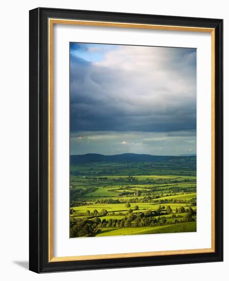 Pastoral Fields, Near Clonnee, County Waterford, Ireland-null-Framed Photographic Print