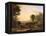 Pastoral Landscape, 1645-Claude Lorraine-Framed Premier Image Canvas