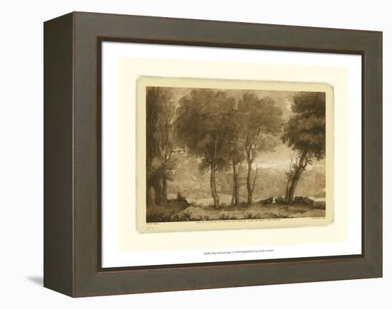 Pastoral Landscape I-Claude Lorraine-Framed Stretched Canvas