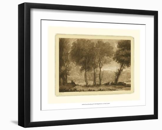 Pastoral Landscape I-Claude Lorraine-Framed Art Print