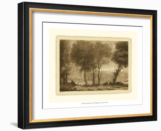 Pastoral Landscape I-Claude Lorraine-Framed Art Print