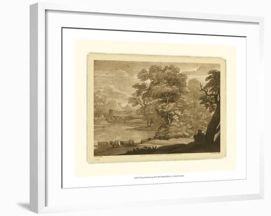 Pastoral Landscape II-Claude Lorraine-Framed Art Print