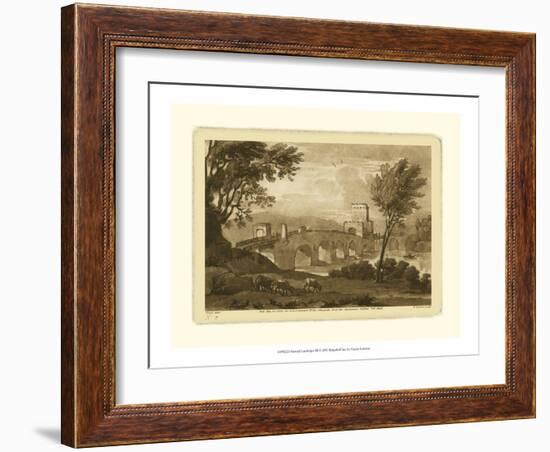 Pastoral Landscape III-Claude Lorraine-Framed Art Print