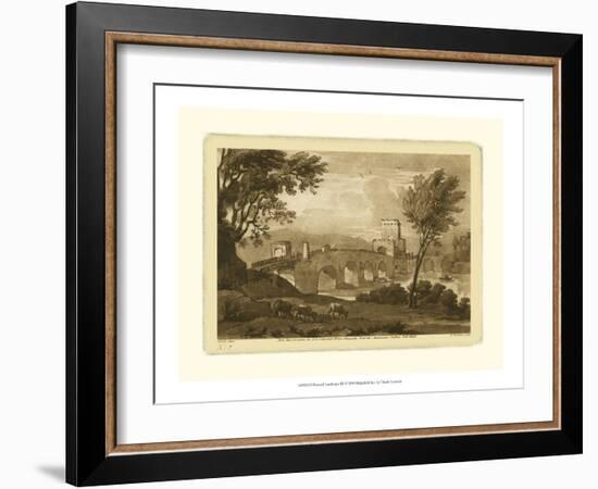 Pastoral Landscape III-Claude Lorraine-Framed Art Print