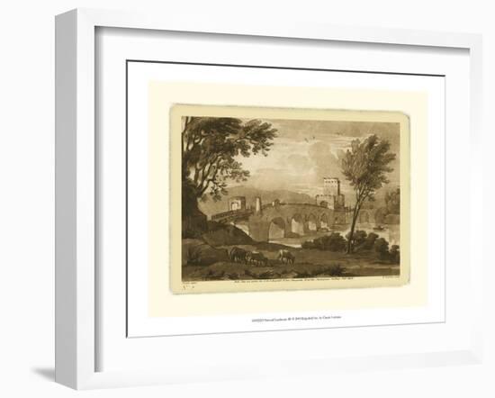 Pastoral Landscape III-Claude Lorraine-Framed Art Print