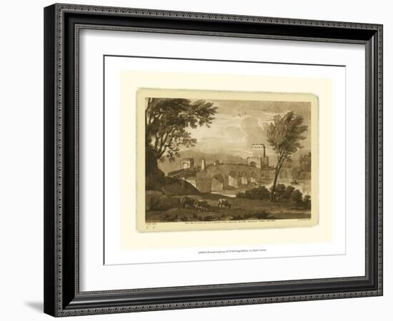 Pastoral Landscape III-Claude Lorraine-Framed Art Print