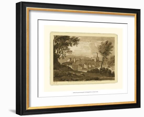 Pastoral Landscape III-Claude Lorraine-Framed Art Print