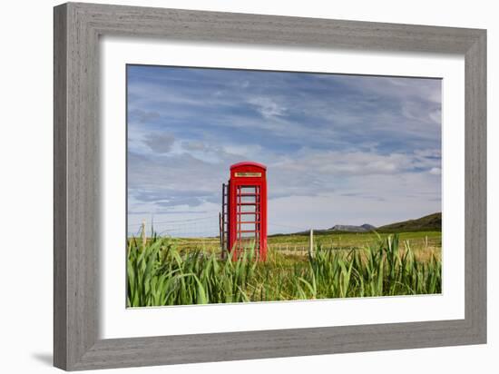 Pastoral Phone Box-Michael Blanchette Photography-Framed Photographic Print