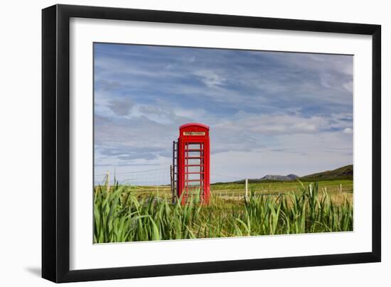 Pastoral Phone Box-Michael Blanchette Photography-Framed Photographic Print