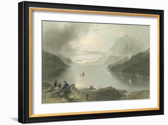 Pastoral Riverscape IV-William Henry Bartlett-Framed Art Print