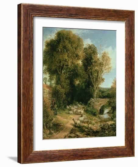 Pastoral Scene, 1865-George Cole-Framed Giclee Print