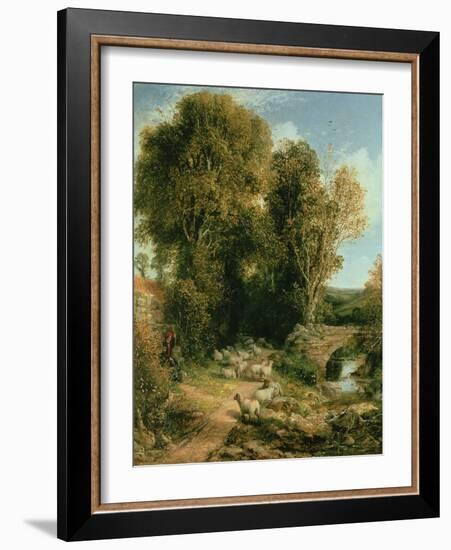 Pastoral Scene, 1865-George Cole-Framed Giclee Print