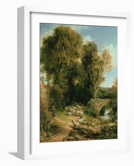 Pastoral Scene, 1865-George Cole-Framed Giclee Print