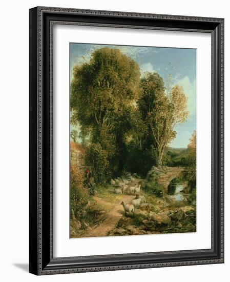 Pastoral Scene, 1865-George Cole-Framed Giclee Print