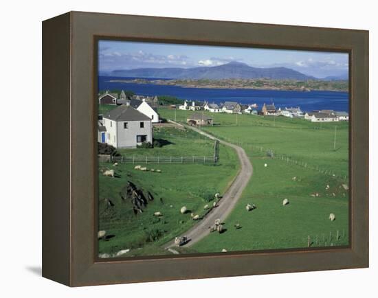 Pastoral Scene, Isle of Iona, Scotland-William Sutton-Framed Premier Image Canvas