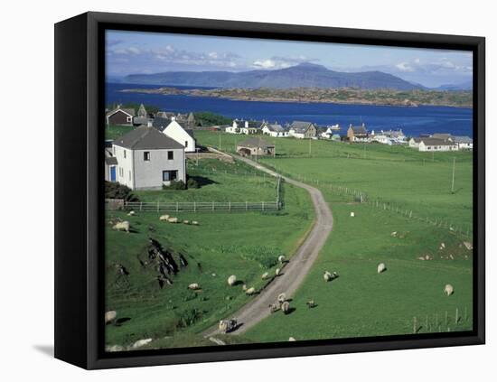Pastoral Scene, Isle of Iona, Scotland-William Sutton-Framed Premier Image Canvas