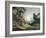 Pastoral Scene, or Young Shepherd in a Landscape-Francois Boucher-Framed Giclee Print