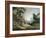 Pastoral Scene, or Young Shepherd in a Landscape-Francois Boucher-Framed Giclee Print