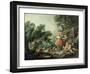 Pastoral Scene-Jean-Baptiste Huet-Framed Giclee Print