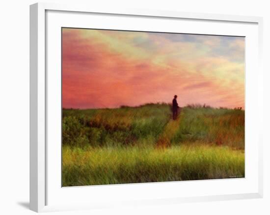 Pastoral Sunset-Robert Cattan-Framed Photographic Print