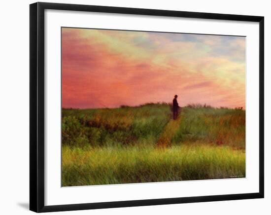 Pastoral Sunset-Robert Cattan-Framed Photographic Print