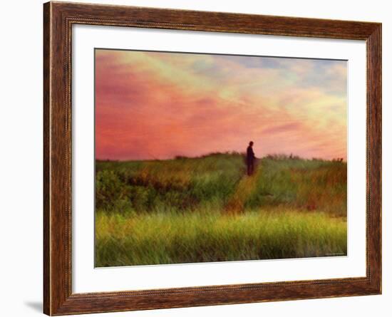 Pastoral Sunset-Robert Cattan-Framed Photographic Print