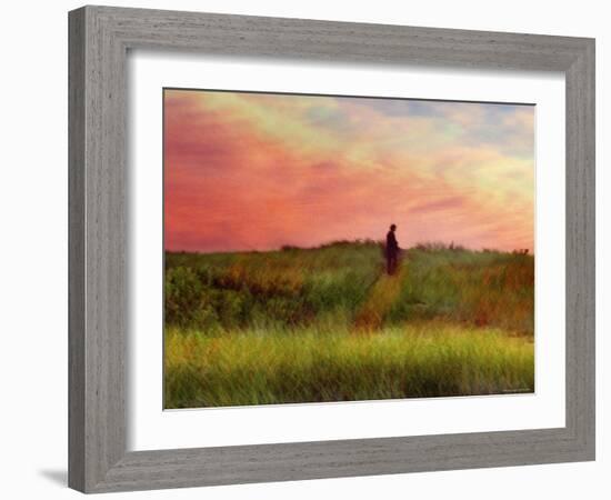 Pastoral Sunset-Robert Cattan-Framed Photographic Print