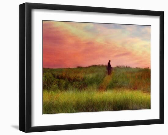 Pastoral Sunset-Robert Cattan-Framed Photographic Print