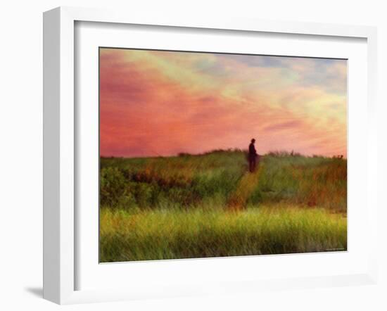 Pastoral Sunset-Robert Cattan-Framed Photographic Print