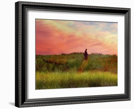 Pastoral Sunset-Robert Cattan-Framed Photographic Print