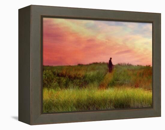 Pastoral Sunset-Robert Cattan-Framed Premier Image Canvas