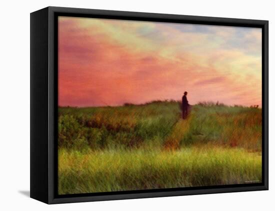 Pastoral Sunset-Robert Cattan-Framed Premier Image Canvas