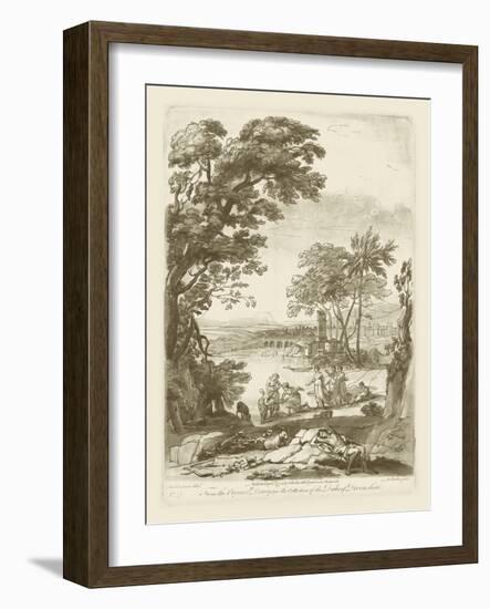 Pastoral View I-Claude Lorraine-Framed Art Print