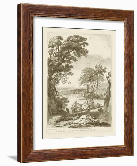 Pastoral View I-Claude Lorraine-Framed Art Print