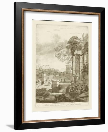 Pastoral View II-Claude Lorraine-Framed Art Print