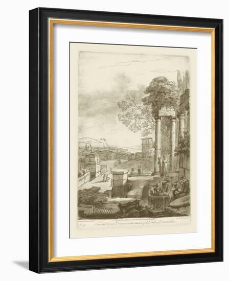 Pastoral View II-Claude Lorraine-Framed Art Print