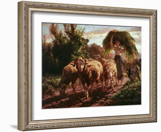 Pastoral-Filippo Palizzi-Framed Giclee Print